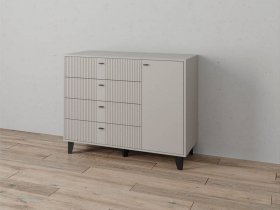 Комод «Катрин-13» (кашемир/сантьяго софт) в Артыке - artyk.mebel-nsk.ru | фото