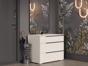 Комод с 3 ящиками Айри КМ-001 (кашемир) в Артыке - artyk.mebel-nsk.ru | фото