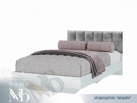 Кровать 1,2м Мемори КР-09 в Артыке - artyk.mebel-nsk.ru | фото