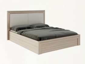 Кровать двуспальная с подъем. мех. 1,6м  Глэдис М32 в Артыке - artyk.mebel-nsk.ru | фото