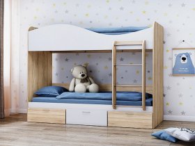 Кровать детская двухъярусная Кр-5 в Артыке - artyk.mebel-nsk.ru | фото