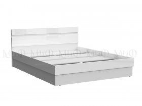 Кровать двуспальная 1,4 м Челси (белый) в Артыке - artyk.mebel-nsk.ru | фото