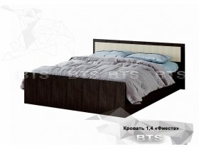 Кровать двуспальная 1,4м Фиеста (BTS) в Артыке - artyk.mebel-nsk.ru | фото