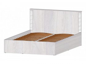Кровать двуспальная с подъем. мех. 1,4 м Ривьера в Артыке - artyk.mebel-nsk.ru | фото