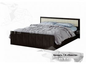 Кровать двуспальная 1,6м LIGHT Фиеста (BTS) в Артыке - artyk.mebel-nsk.ru | фото