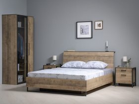 Кровать двуспальная с под.мех. 1,6 м Трувор 11.34 в Артыке - artyk.mebel-nsk.ru | фото