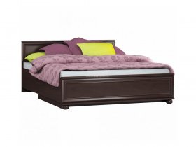 Кровать двуспальная с подъемным механизмом Верди СБ-1463/1 в Артыке - artyk.mebel-nsk.ru | фото