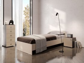 Кровать односпальная 0,9м Гиза в Артыке - artyk.mebel-nsk.ru | фото
