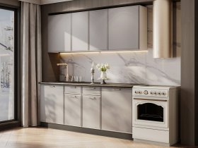 Кухонный гарнитур «Адель» 2,0м (нео) в Артыке - artyk.mebel-nsk.ru | фото