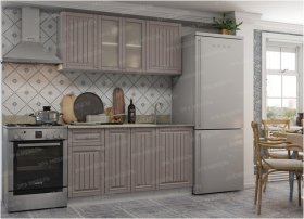 Кухонный гарнитур Хозяюшка 1,5 м (МФ) в Артыке - artyk.mebel-nsk.ru | фото