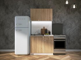 Кухонный гарнитур Ронда 1,0 м в Артыке - artyk.mebel-nsk.ru | фото