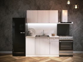 Кухонный гарнитур Ронда 1,4 м в Артыке - artyk.mebel-nsk.ru | фото