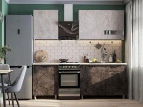Кухонный гарнитур Розалия 1,7м (со столешницей) в Артыке - artyk.mebel-nsk.ru | фото