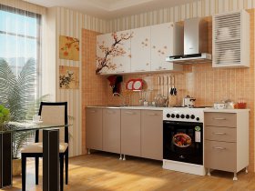 Кухонный гарнитур Сакура 2,0 м в Артыке - artyk.mebel-nsk.ru | фото