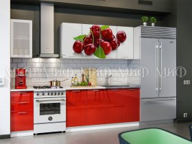 Кухонный гарнитур Вишня в Артыке - artyk.mebel-nsk.ru | фото