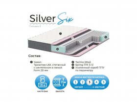 Матрас Silver Six в Артыке - artyk.mebel-nsk.ru | фото