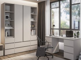 Модульная детская Люмо (кашемир) в Артыке - artyk.mebel-nsk.ru | фото