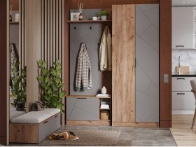 Модульная прихожая Орегон в Артыке - artyk.mebel-nsk.ru | фото