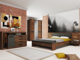 Модульная спальня Глазго в Артыке - artyk.mebel-nsk.ru | фото