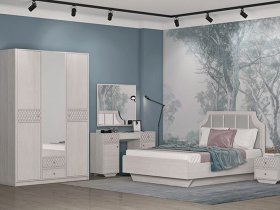 Модульная спальня Лоренцо в Артыке - artyk.mebel-nsk.ru | фото