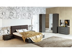 Модульная спальня Наоми (джут/фон серый) в Артыке - artyk.mebel-nsk.ru | фото