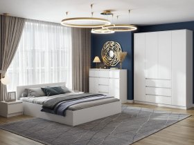 Модульная спальня Ницца в Артыке - artyk.mebel-nsk.ru | фото