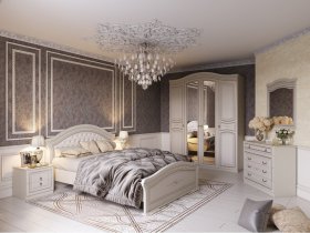 Модульная спальня Николь (Мебельград) в Артыке - artyk.mebel-nsk.ru | фото