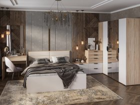 Модульная спальня Норд в Артыке - artyk.mebel-nsk.ru | фото