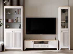 Модульная стенка Валенсия в Артыке - artyk.mebel-nsk.ru | фото