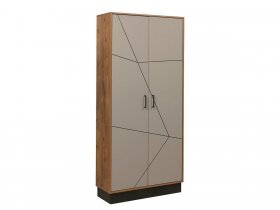 Шкаф двухстворчатый комбинированный для одежды Гамма  54.14 в Артыке - artyk.mebel-nsk.ru | фото