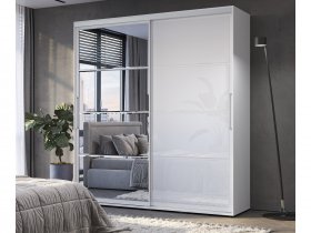 Шкаф-купе Крафт-6 2,0м (белый) в Артыке - artyk.mebel-nsk.ru | фото