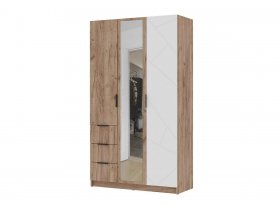 Шкаф трехстворчатый 1200 ШК-03 Орегон в Артыке - artyk.mebel-nsk.ru | фото