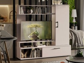 Стенка «Сиена» (кашемир) в Артыке - artyk.mebel-nsk.ru | фото