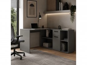 Стол письменный Лайт 03.245 (темно-серый) в Артыке - artyk.mebel-nsk.ru | фото