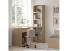 Стол письменный угловой «Лайт» 10.01 (плэйн) в Артыке - artyk.mebel-nsk.ru | фото
